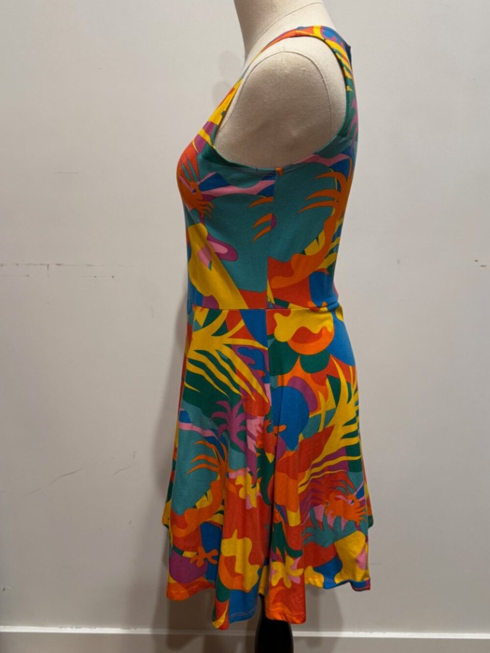 Nooworks Brenda Tropico Jersey Mini Dress Medium - Like New - Great for Summer! - Picture 4 of 8